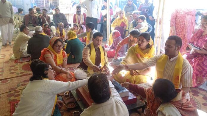 Nine Kundiya Gayatri Maha Yagya held in Govind Devji Temple