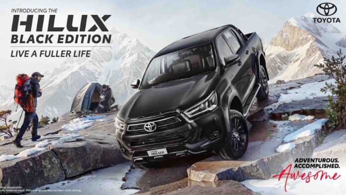 Toyota Kirloskar Motor introduces HiLux Black Edition