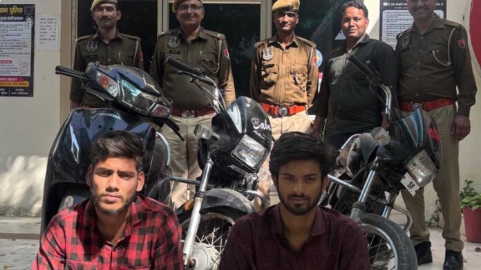 Three more stolen vehicles seized from two-wheeler theft gang